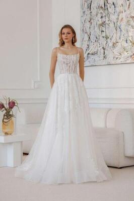 Wei&szlig;e Rose - Hochzeitsmoden - Brautmode Bild  09